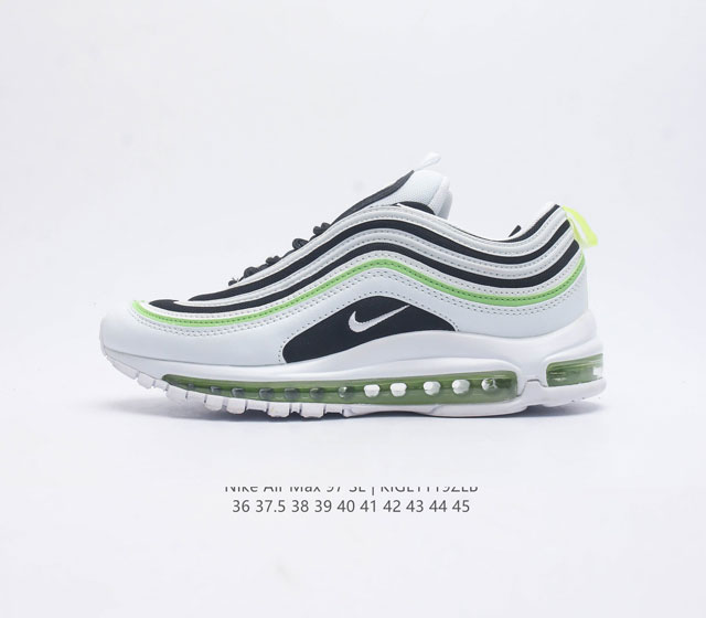 耐克nike休闲鞋 经典 气垫 Air Max 97 子弹气垫低帮运动鞋 Air Max 97 运动跑鞋以流线型鞋身和卓越科技为热爱运动的你造就全方位防护 强大