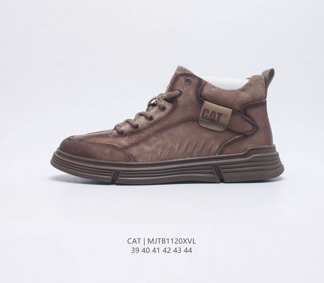 Cat Footwear Cat 卡特工装 休闲复古潮鞋系列靴子 马丁靴 新款潮板鞋 专治各种不帅 鞋身轻便 舒适性相当不错 橡胶大底 上身随意搭配 百看不厌