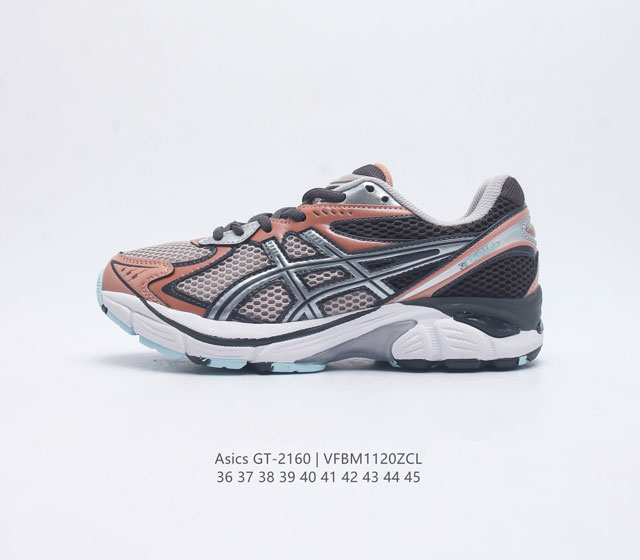 双y2K复古跑鞋asics Gel-2160 亚瑟士 Asics Gt-2160系列gel技术嵌件运动鞋缓冲户外运动休闲慢跑鞋 鞋型沿用 2000 年代中期至