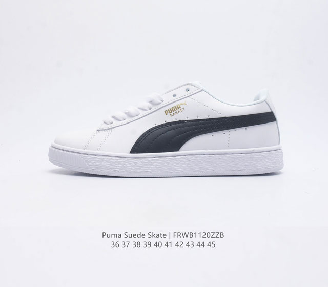 彪马puma Suede Skate 低帮复古轻便透气防滑减震休闲鞋 时尚男女士板鞋潮运动鞋 尺码: 36-45 货号 352634 编码 Frwb1120Zz