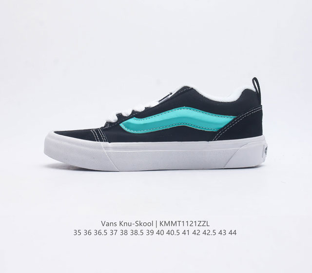 万斯 Vans Knu-Skool Vr3 Lx 面包鞋 坎普尔 茱利安系列低帮复古硫化休闲运动板鞋 肥胖版大logo 要说整个2023年最为热门的鞋型之一 面