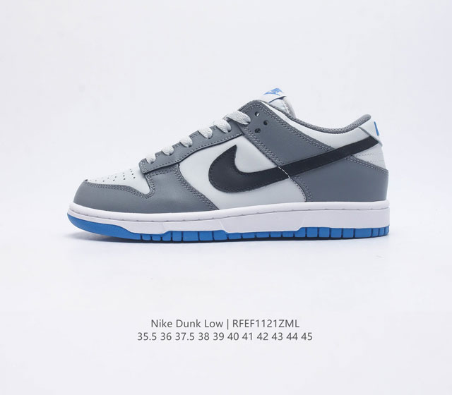 耐克nike Dunk Low 板鞋 Sb系列经典百搭休闲运动板鞋加厚鞋舌的填充 使舒适性大大提升 同时也更方便穿脱中底部分则加入了脚感柔软舒适zoomair气