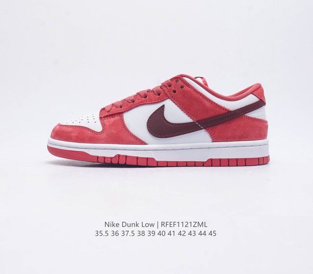 耐克nike Dunk Low 板鞋 Sb系列经典百搭休闲运动板鞋加厚鞋舌的填充 使舒适性大大提升 同时也更方便穿脱中底部分则加入了脚感柔软舒适zoomair气