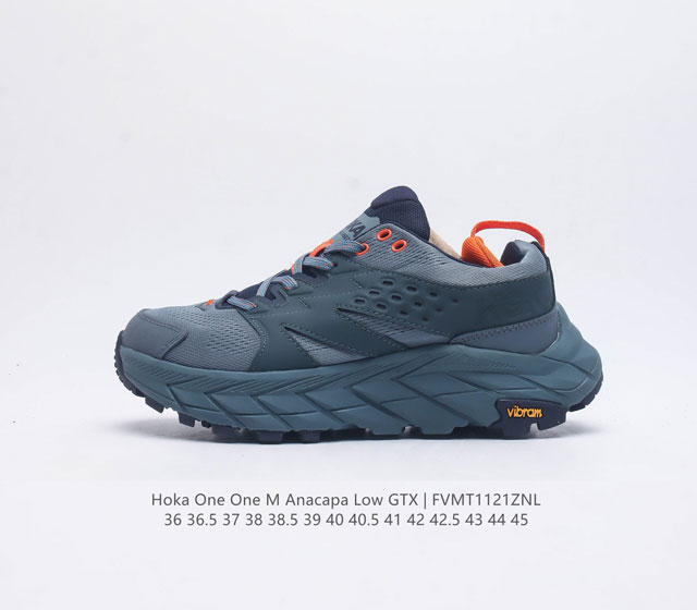 登山徒步好伴履 Hoka One One Anacapa Low Gtx 阿纳卡帕 男女士gtx防水中帮登山鞋徒步鞋户外运动鞋 这款anacapa Low Gt