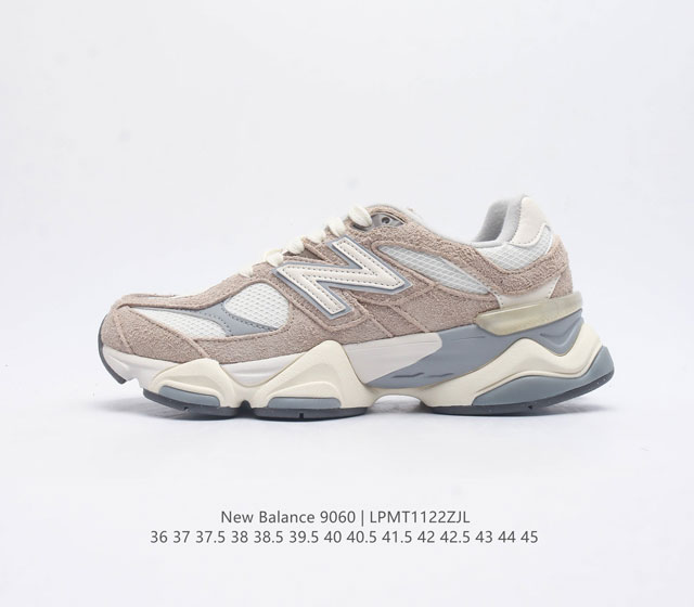 Nb 新百伦 New Balance Nb9060小象蹄男女款9060舒适百搭老爹鞋 全新 9060 款式将经典风格与现代设计融合到日常多功能性中 9060 重