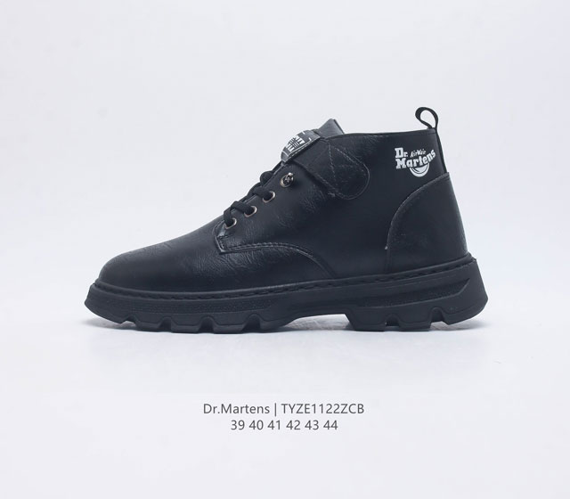 D.R Martens 马汀博士 皮鞋 中帮 增高厚底网红经典英伦风上线人手必备dr.Martens 马丁靴 复古靴子 低帮系列 防滑皮靴 潮流休闲鞋 英伦风靴