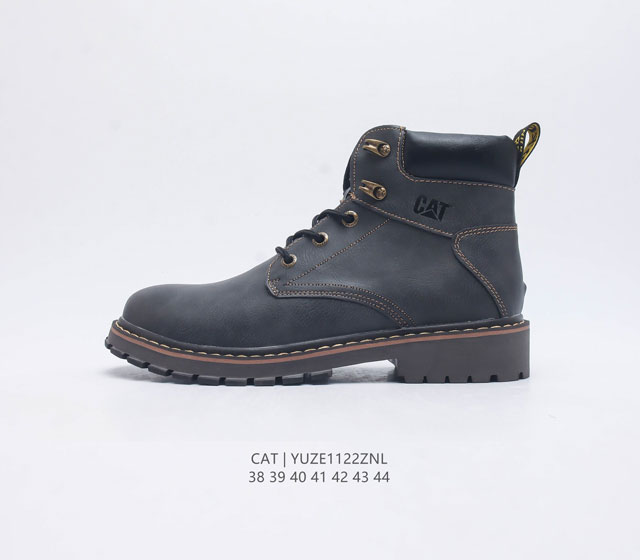 Cat Footwear Cat 卡特工装 休闲复古潮鞋系列靴子 马丁靴 新款潮板鞋 专治各种不帅 鞋身轻便 舒适性相当不错 橡胶大底 上身随意搭配 百看不厌