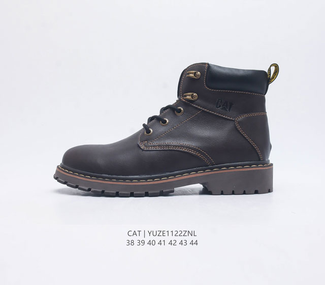 Cat Footwear Cat 卡特工装 休闲复古潮鞋系列靴子 马丁靴 新款潮板鞋 专治各种不帅 鞋身轻便 舒适性相当不错 橡胶大底 上身随意搭配 百看不厌