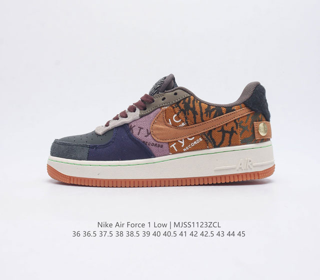 耐克nike Air Force 1 Low 空军一号 Af1 低帮百搭休闲运动板鞋 柔软 弹性十足的缓震性能和出色的中底设计 横跨复古与现代的外型结合 造就出