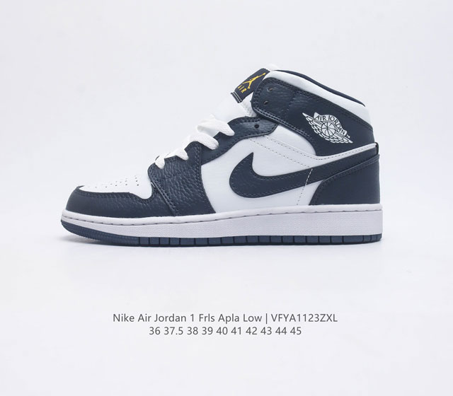 耐克 乔丹nike Air Jordan 1 Frls Apla Low Aj1乔丹一代系列中帮经典复古文化休闲运动篮球鞋 码数 36 37.5 38 39 4