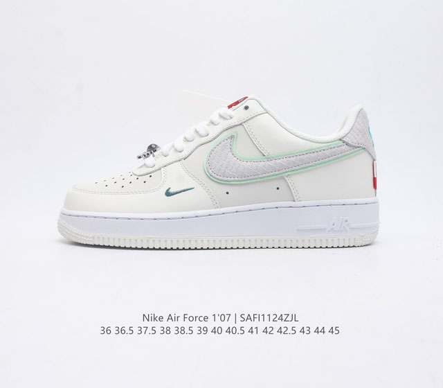 公司级 Af1耐克 Nike Air Force 1 07 Low 空军一号 原楦头原纸板 打造纯正空军版型 专注外贸渠道 全掌内置蜂窝气垫 原盒配件 原厂中底