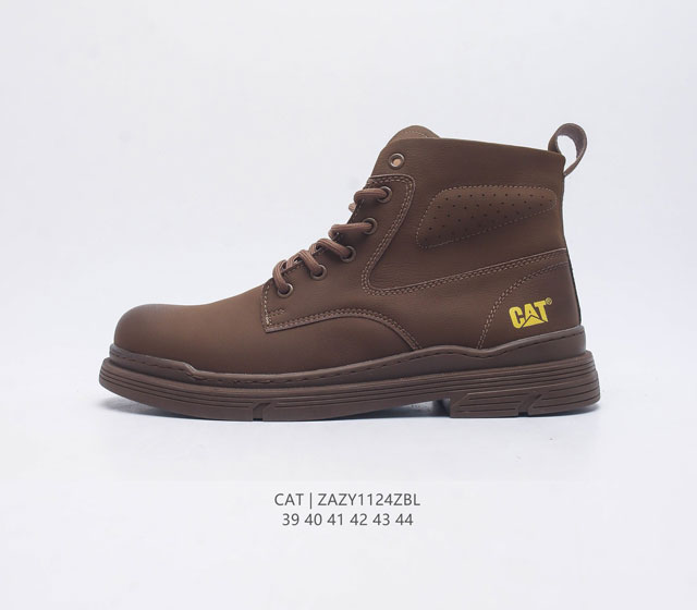 Cat Footwear Cat 卡特工装 休闲复古潮鞋系列靴子 马丁靴 新款潮板鞋 专治各种不帅 鞋身轻便 舒适性相当不错 橡胶大底 上身随意搭配 百看不厌