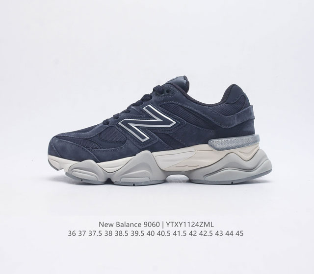 公司级 Nb 新百伦 New Balance Nb9060小象蹄男女款9060舒适百搭老爹鞋 全新 9060 款式将经典风格与现代设计融合到日常多功能性中 90