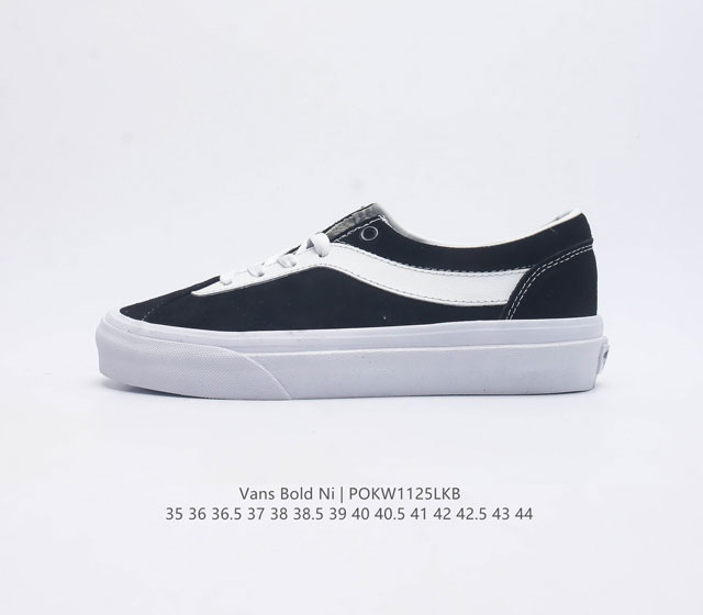 万斯 Vans Bold Ni重磅回归 范斯vans Bold Ni腰果低帮男女情侣款休闲帆布板鞋 尺码 35 36 36.5 37 38 38.5 39 40