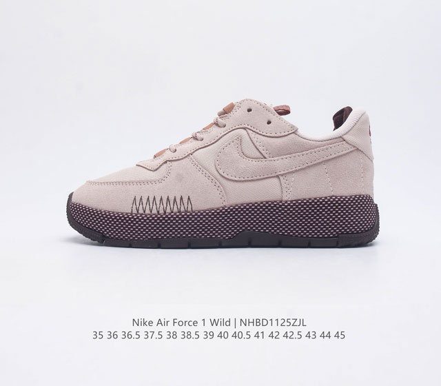 Air Force 1 Low Wild 户外越野潮流功能鞋 新品首发 原档案原楦数据开发 专注外贸渠道 全掌内置蜂窝气垫 原盒配件 原厂中底钢印 拉帮完美 官