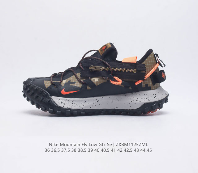 耐克 Nike Acg Mountain Fly Low Gtx Se 男女子运动鞋户外登山徒步鞋 采用匠心设计 打造耐穿迅疾风格 让你在沙漠 峡谷和深山中探险