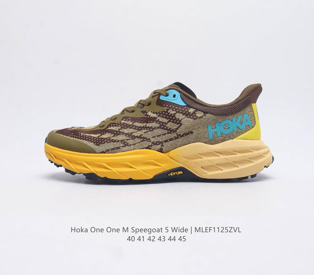 Hoka One One Speedgoat5 飞速羚羊5 飞速羚羊系列的第五代越野跑鞋 从众多用户反馈上来看 飞速羚羊 Speedgoat 系列算是hoka