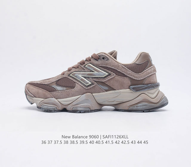 公司级 Nb 新百伦 New Balance Nb9060小象蹄男女款9060舒适百搭老爹鞋 全新 9060 款式将经典风格与现代设计融合到日常多功能性中 90