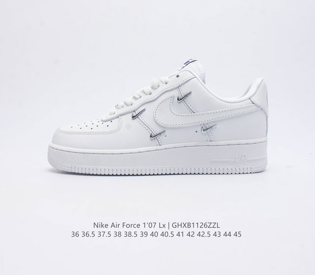 耐克nike Air Force 1 Low 空军一号 Af1 低帮百搭休闲运动板鞋 柔软 弹性十足的缓震性能和出色的中底设计 横跨复古与现代的外型结合 造就出