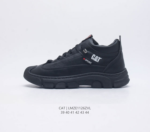 加绒 Cat Footwear Cat 卡特工装 休闲复古潮鞋系列跑着 新款潮户外运动鞋 专治各种不帅 鞋身轻便 舒适性相当不错 橡胶大底 上身随意搭配 百看不