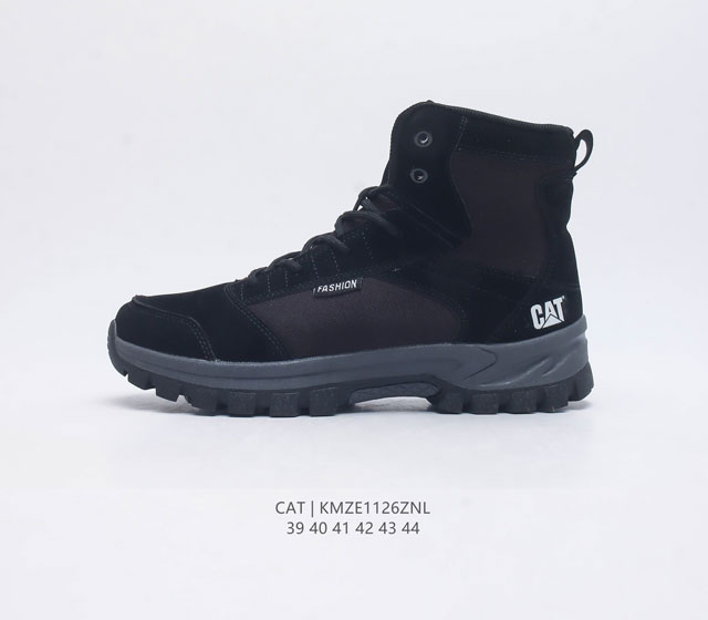 Cat Footwear Cat 卡特工装 休闲复古潮鞋系列靴子 马丁靴 新款潮户外运动鞋 专治各种不帅 鞋身轻便 舒适性相当不错 橡胶大底 上身随意搭配 百看