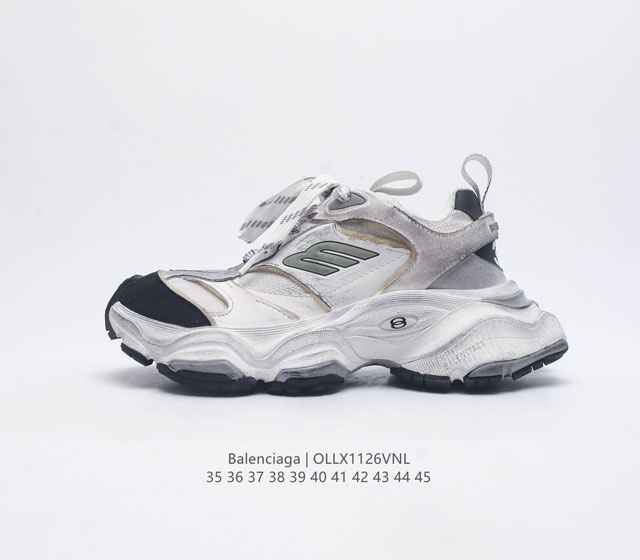 巴黎世家 11代 5Xl 船型 厚底 法国高端奢侈品牌-巴黎世家balenciaga Cargo Sneaker 5Xl船型系列低帮复古阔型厚底底姥爹风潮流百搭