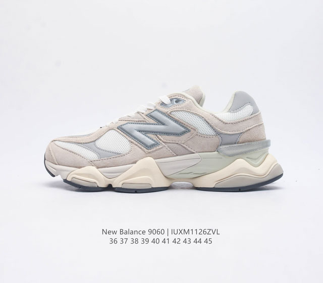 Nb 新百伦 New Balance Nb9060小象蹄男女款9060舒适百搭老爹鞋 全新 9060 款式将经典风格与现代设计融合到日常多功能性中 9060 重