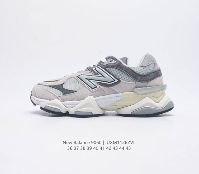 Nb 新百伦 New Balance Nb9060小象蹄男女款9060舒适百搭老爹鞋 全新 9060 款式将经典风格与现代设计融合到日常多功能性中 9060 重