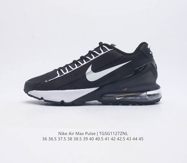 真标 Nike耐克 Air Max Pulse 技术风球鞋 休闲运动气垫跑步鞋 大热潜力股 Nike 亮相全新 Air Max Pulse 鞋型 舒适到飞 律动