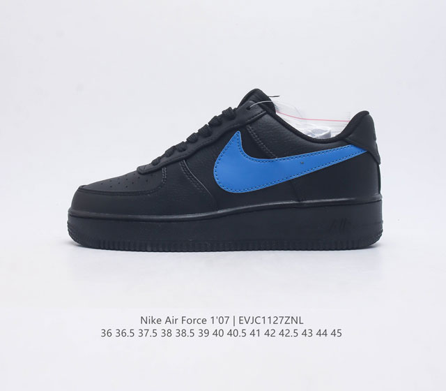 耐克 Nike Air Force 1 07 Low 运动板鞋空军一号 Af1 原楦头原纸板 打造纯正空军版型 专注外贸渠道 全掌内置蜂窝气垫 原盒配件 原厂中