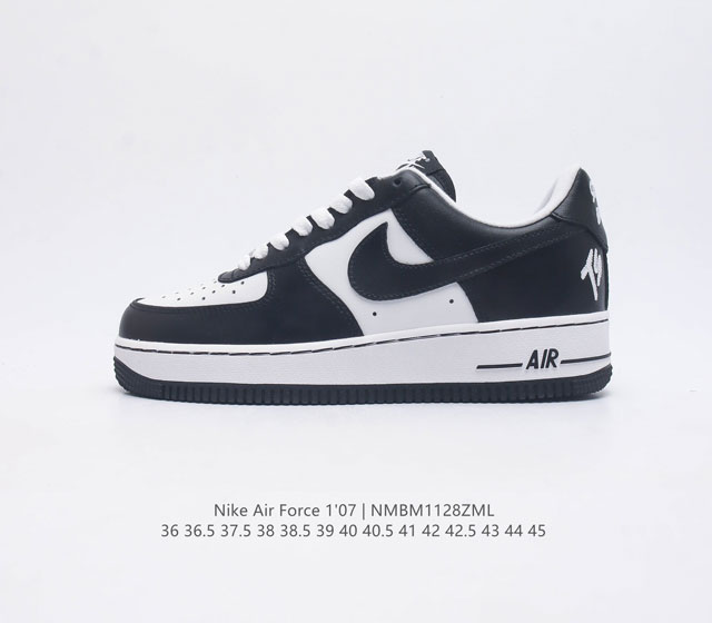 耐克 Nike Air Force 1 07 Low 运动板鞋空军一号 Af1 原楦头原纸板 打造纯正空军版型 专注外贸渠道 全掌内置蜂窝气垫 原盒配件 原厂中