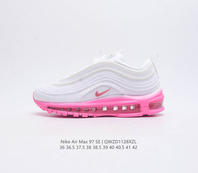 公司级 耐克nike休闲鞋 经典 气垫 Air Max 97 子弹气垫低帮运动鞋 Air Max 97 运动跑鞋以流线型鞋身和卓越科技为热爱运动的你造就全方位防