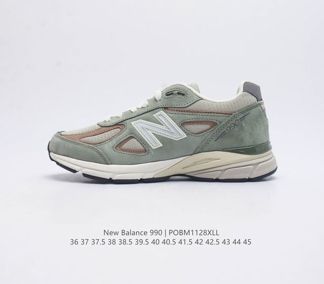 New Balance 新百伦 Nb990 真标带半码 新百伦m990系列 Nb经典休闲运动慢跑鞋 简约舒适百搭时尚复古老爹鞋 990系列是new Balanc - 点击图像关闭