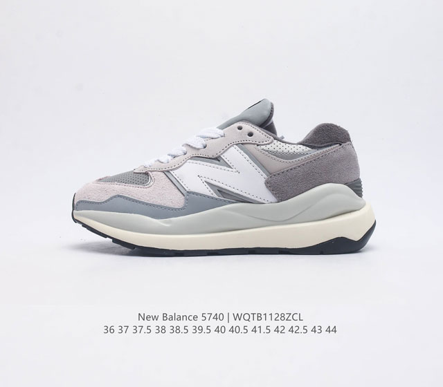 Newbalance 新百伦 Nb5740 运动鞋厚底增高男女鞋5740系列舒适轻便简约百搭休闲鞋 57 40运动鞋为爱舒适又追求时尚的人士而设计 采用抢眼的8