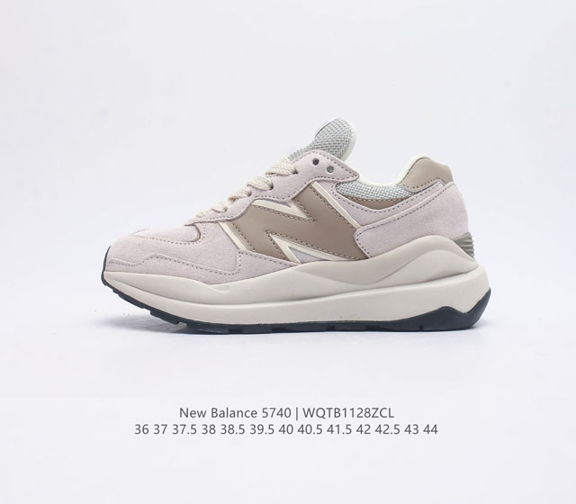 Newbalance 新百伦 Nb5740 运动鞋厚底增高男女鞋5740系列舒适轻便简约百搭休闲鞋 57 40运动鞋为爱舒适又追求时尚的人士而设计 采用抢眼的8