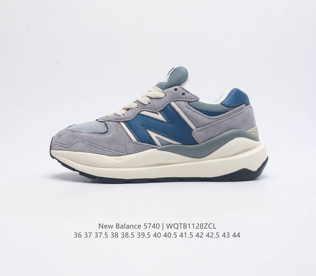 Newbalance 新百伦 Nb5740 运动鞋厚底增高男女鞋5740系列舒适轻便简约百搭休闲鞋 57 40运动鞋为爱舒适又追求时尚的人士而设计 采用抢眼的8