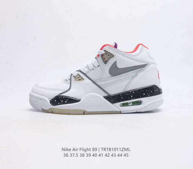 耐克 超酷nike Air Flight 89气垫鞋aj4简版兄弟款篮球鞋男女运动鞋 Air Jordan 4 的 孪生兄弟 Nike Air Flight 8