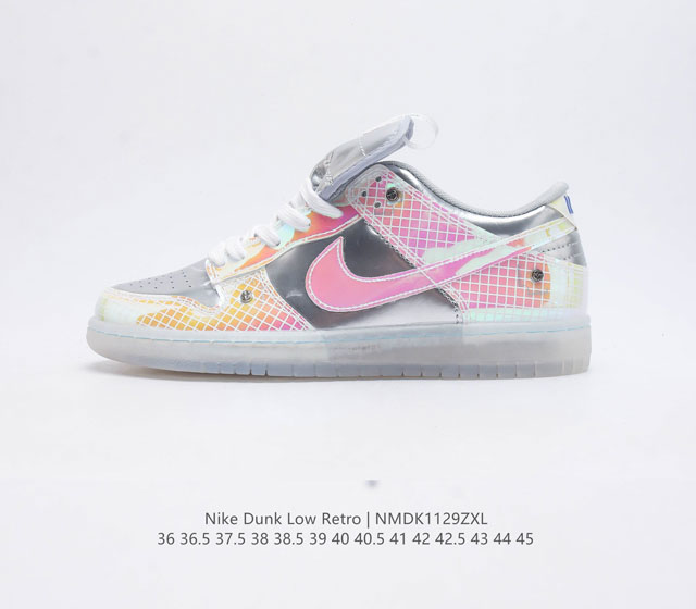 耐克nike Dunk Low 板鞋 Sb系列经典百搭休闲运动板鞋加厚鞋舌的填充 使舒适性大大提升 同时也更方便穿脱中底部分则加入了脚感柔软舒适zoomair气