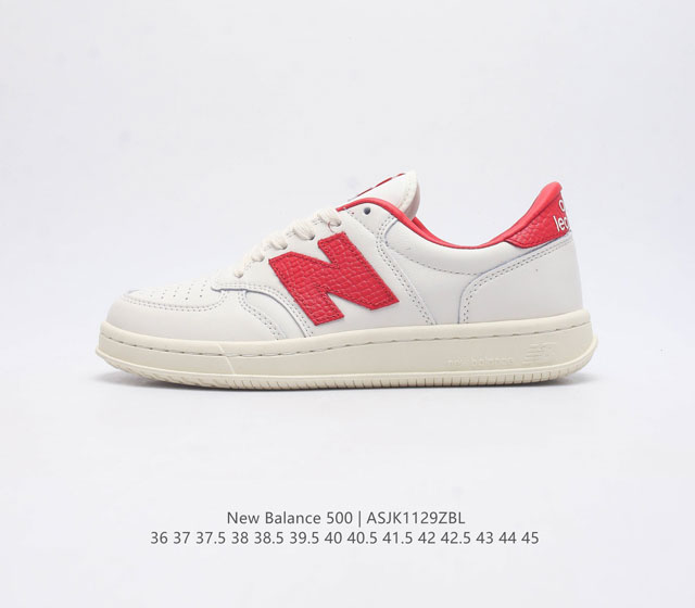 新百伦new Balance Nb500系列经典复板鞋男女同款运动休闲鞋500慢跑球鞋 春秋2023 New Balance 500 采用合成鞋面 提供灵活贴合