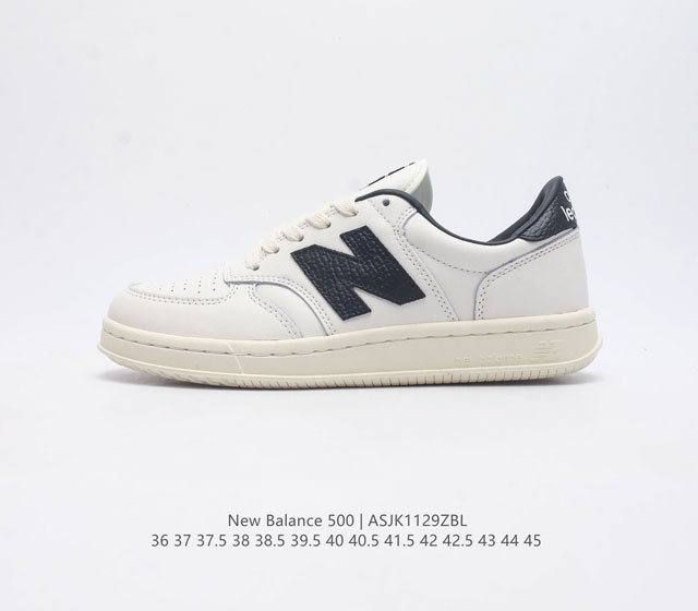 新百伦new Balance Nb500系列经典复板鞋男女同款运动休闲鞋500慢跑球鞋 春秋2023 New Balance 500 采用合成鞋面 提供灵活贴合