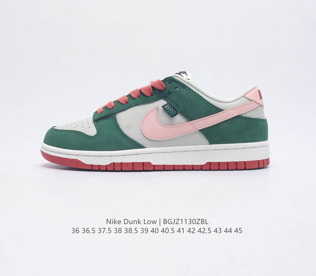 耐克nike Dunk Low 板鞋 Sb系列经典百搭休闲运动板鞋加厚鞋舌的填充 使舒适性大大提升 同时也更方便穿脱中底部分则加入了脚感柔软舒适zoomair气