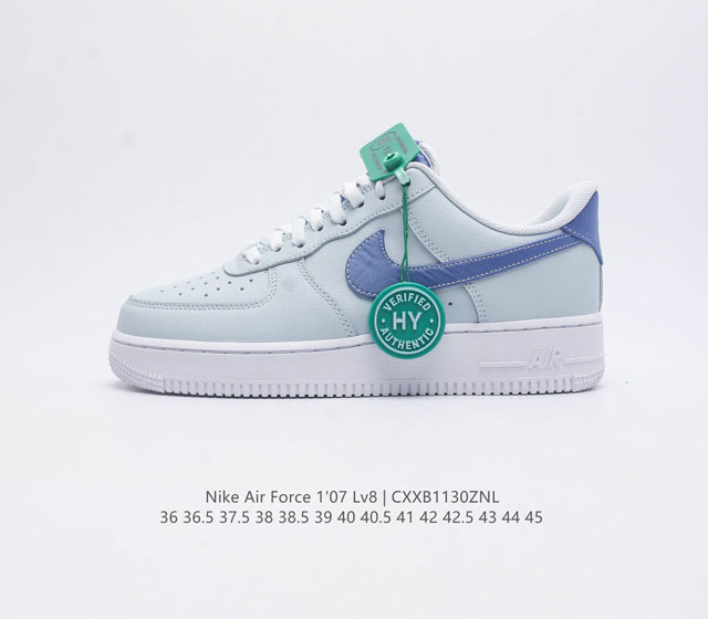 公司级 附赠送logo清洁刷 Af1耐克 Nike Air Force 1 07 Low 空军一号 原楦头原纸板 打造纯正空军版型 专注外贸渠道 全掌内置蜂窝气