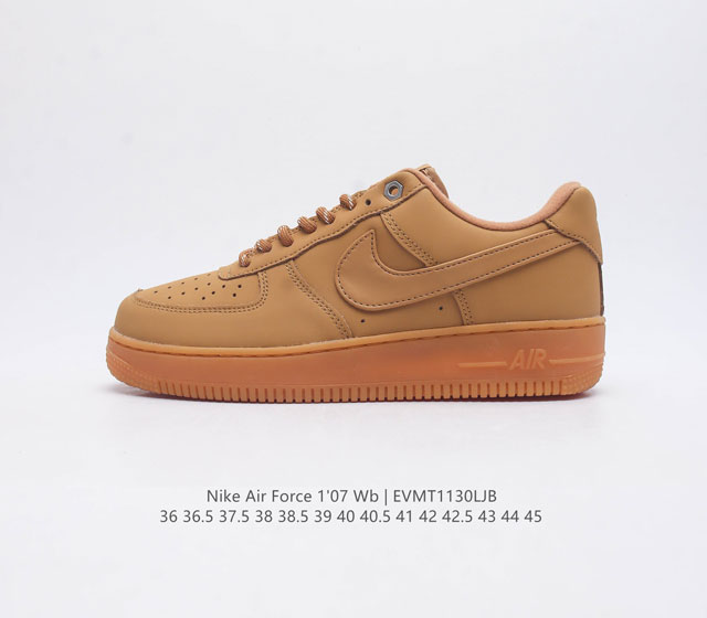 耐克 Nike Air Force 1 07 空军一号低帮百搭休闲运动板鞋 柔软 弹性十足的缓震性能和出色的中底设计 横跨复古与现代的外型结合 造就出风靡全球三