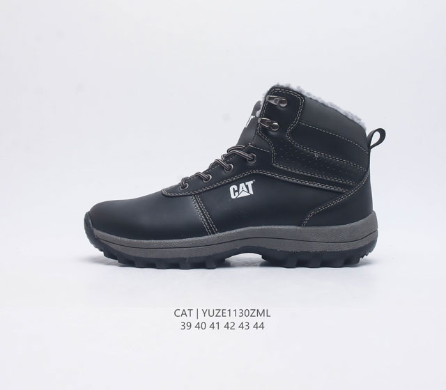 加绒 Cat Footwear Cat 卡特工装 休闲复古潮鞋系列靴子 马丁靴 新款潮户外运动鞋 专治各种不帅 鞋身轻便 舒适性相当不错 橡胶大底 上身随意搭配