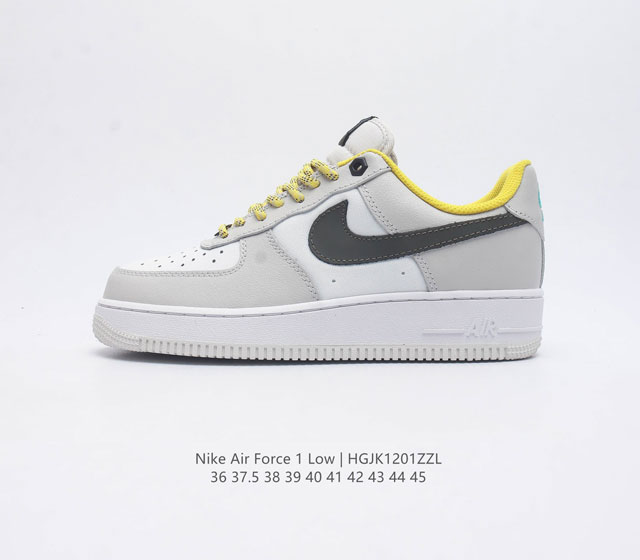 耐克nike Air Force 1 Low 空军一号 Af1 低帮百搭休闲运动板鞋 柔软 弹性十足的缓震性能和出色的中底设计 横跨复古与现代的外型结合 造就出