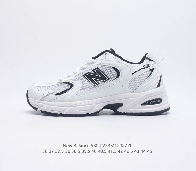 新百伦 Nb530运动鞋 New Balance 530 复古跑鞋厚底增高老爹运动鞋 Nb530这鞋双确实是nb家经复典古款式之一 以全科新技诠释 成打功造53