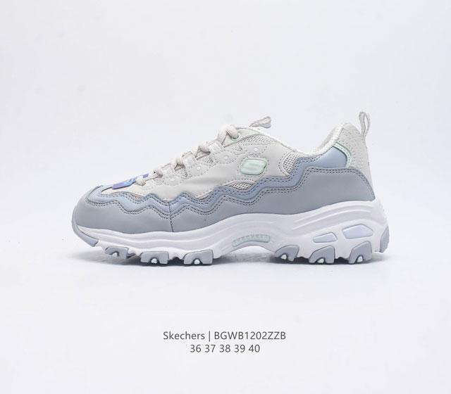 爆款 斯凯奇 斯凯捷 女士老爹鞋 真标新品 韩国明星们的新宠思凯奇skechers Mh2 熊猫系列运动鞋 韩国街头除了nb鞋之外就是这个运动鞋了.Evu增高大