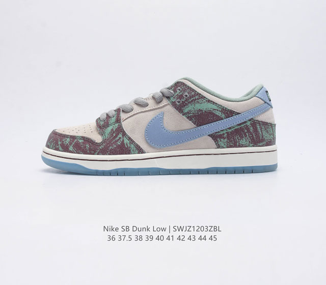 耐克nike Dunk Low 滑板鞋 Sb系列经典百搭休闲运动板鞋 加厚鞋舌的填充 使舒适性大大提升 同时也更方便穿脱中底部分则加入了脚感柔软舒适zoomai