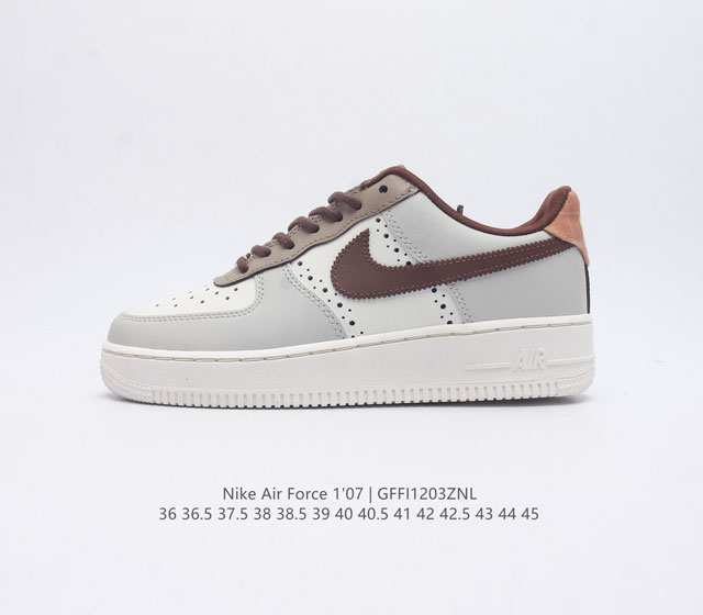 公司级 Af1耐克 Nike Air Force 1 07 Low 空军一号 原楦头原纸板 打造纯正空军版型 专注外贸渠道 全掌内置蜂窝气垫 原盒配件 原厂中底