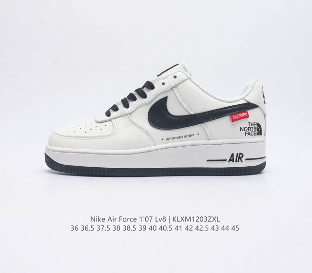 耐克 Nike Air Force 1 07 空军一号af1 低帮百搭休闲运动板鞋 柔软 弹性十足的缓震性能和出色的中底设计 横跨复古与现代的外型结合 造就出风